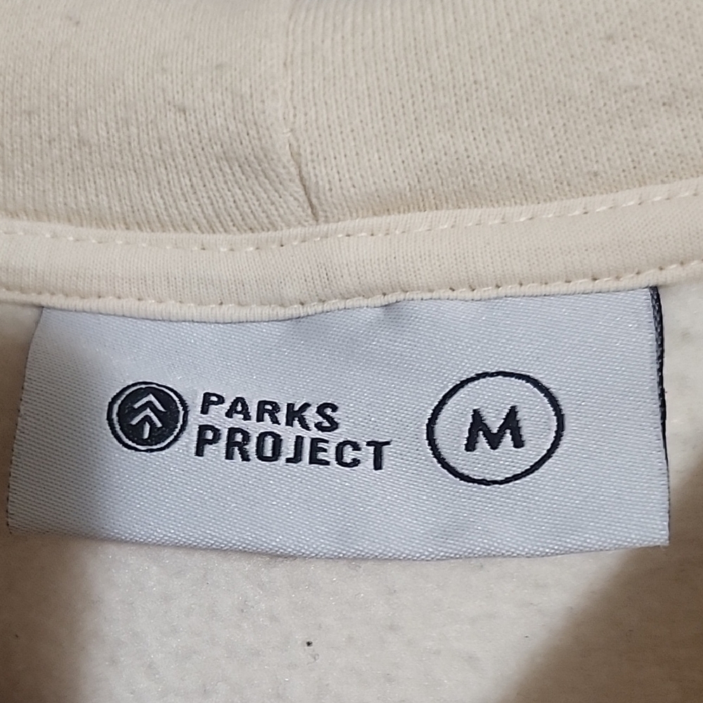 Parks Project Cream Hoodie with Joshua Tree Graphic - Picture 2 of 4